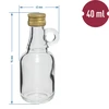 40 ml Gallonenflasche mit Schraubverschluss - 10 Stück - 4 ['Gallonik', ' Gallonikflasche', ' Likörflasche', ' Likörflasche', ' Likörflasche Brustplatte']