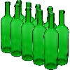 Weinflasche 0,75 L Grün – 10 Stück  - 1 ['Weinflasche', ' Flasche 750 ml', ' grüne Flasche 0', '75 L', ' Glasflasche für Wein', ' Weinflaschen', ' Glasflaschen', ' Flasche für die Weinbereitung', ' Flaschen für die Weinbereitung']