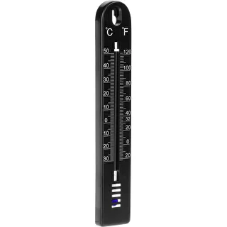Universelles Thermometer (-30 bis +50 °C), 17 cm, schwarz – photo 2