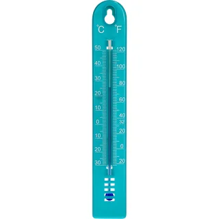 Universelles Thermometer (-30 bis +50 °C), 17 cm, blau