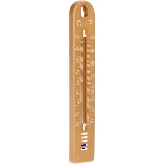 Universelles Thermometer (-30 bis +50 °C), 17 cm, hellbraun – photo 2