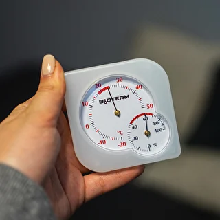 Bimetall-Innenthermometer mit Hygrometer (-20 bis +50 °C) Mix – photo 10