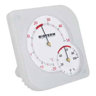 Bimetall-Innenthermometer mit Hygrometer (-20 bis +50 °C) Mix – photo 2