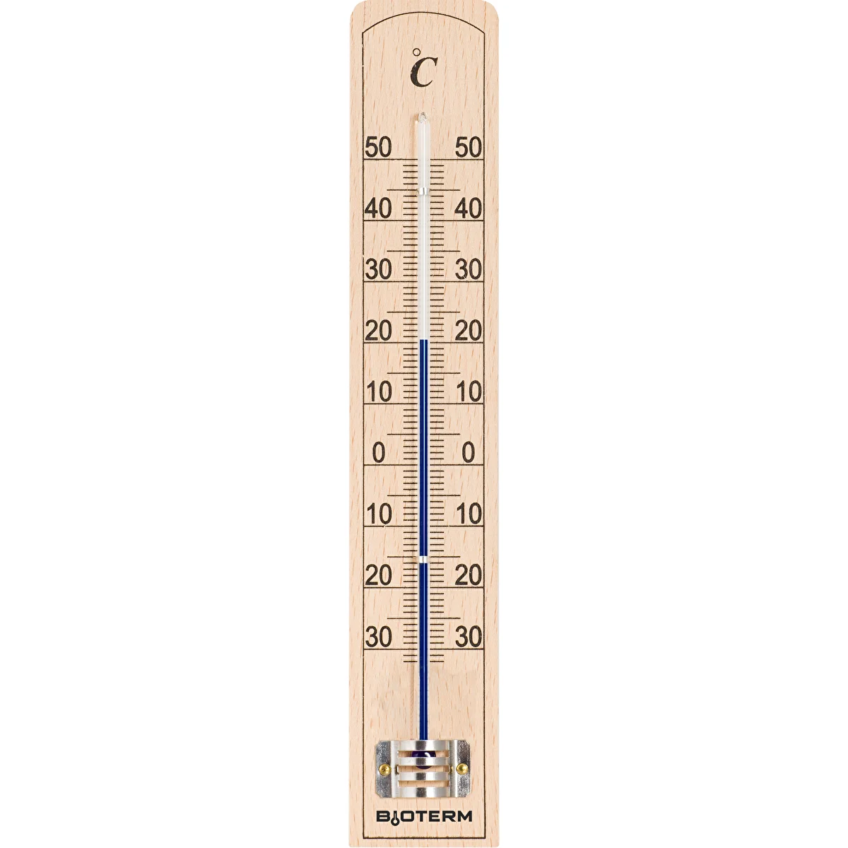 Raumthermometer mit verstärktem Kapillarschutz (-30 °C bis +50 °C) 20 cm