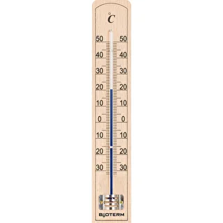 Zimmerthermometer mit verstärktem Kapillarschutz (-30 °C bis +50 °C), 20 cm