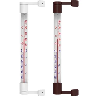 Außenthermometer (-50 °C bis +50 °C) 22 cm, Farbmix