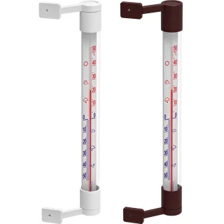 Außenthermometer (-50 °C bis +50 °C) 22 cm, Farbmix – photo 2