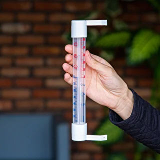 Außenthermometer mit transparenter Skala (-70 °C bis +50 °C) 23 cm, Mix – photo 4