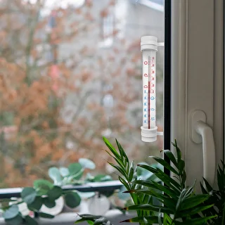Außenthermometer (-50 °C bis +50 °C), 23 cm, Farbmix, hergestellt in Polen – photo 6