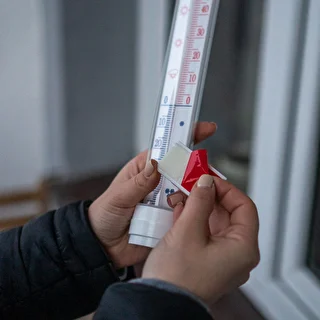 Außenthermometer (-50 °C bis +50 °C), 23 cm, Farbmix, hergestellt in Polen – photo 4
