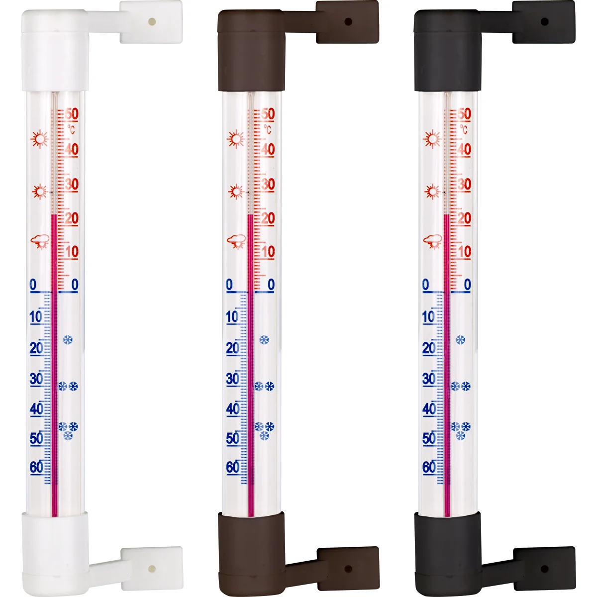 Außenthermometer – Set mit 15 Stück (Mix)