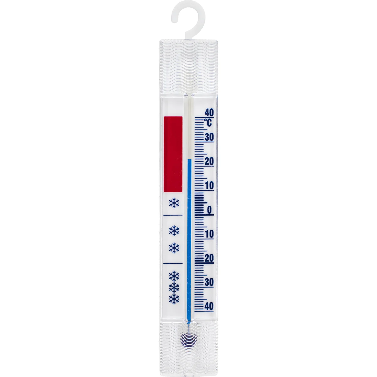 Thermometer für Kühlschränke und Gefriergeräte (-40 °C bis +40 °C) 15 cm