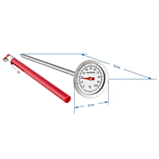 Küchenthermometer (0 °C bis +100 °C) 12,3 cm – photo 2