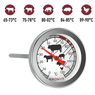 Bratenthermometer für Fleisch (0 °C bis +120 °C), 12,5 cm – photo 9