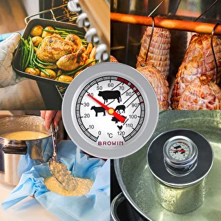 Bratenthermometer für Fleisch (0 °C bis +120 °C), 12,5 cm – photo 14