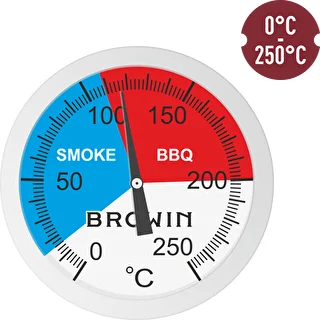 Räucherofen- und BBQ-Thermometer (0 °C bis +250 °C) 5,2 cm – photo 4