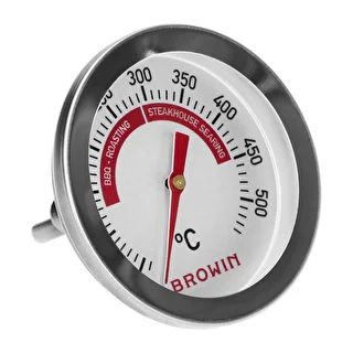 Grill- und BBQ-Thermometer, von 50 bis +500 °C, Bimetall, 5,3 cm