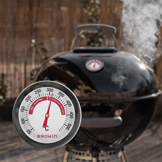 Grill- und BBQ-Thermometer, von 50 bis +500 °C, Bimetall, 5,3 cm – photo 6