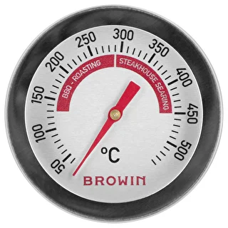 Grill- und BBQ-Thermometer, von 50 bis +500 °C, Bimetall, 5,3 cm – photo 2