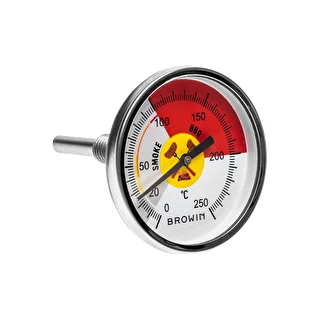Thermometer für Räucherschrank und BBQ (0 °C bis +250 °C) 6,0 cm
