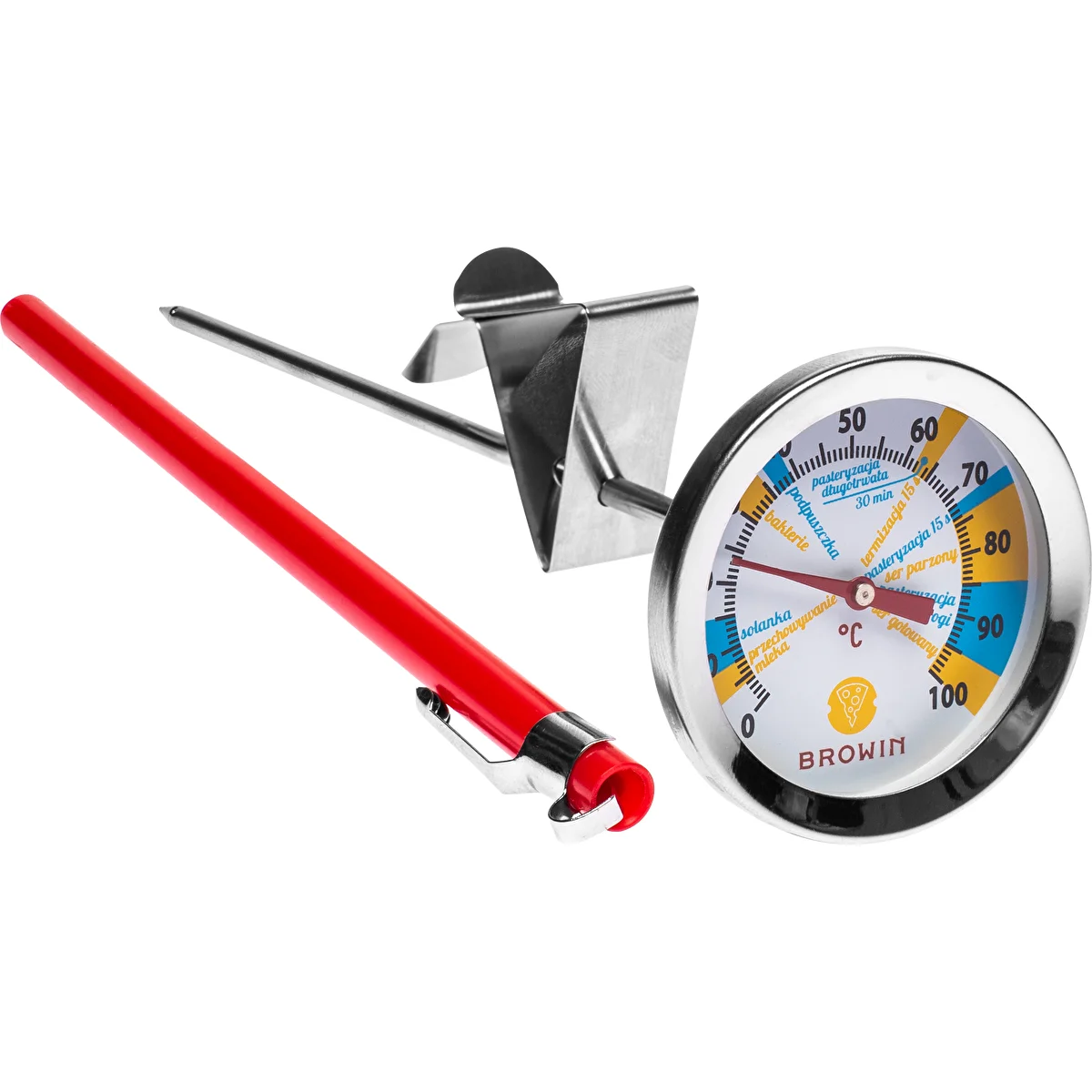 Käsethermometer (0 °C bis +100 °C) 19,8 cm