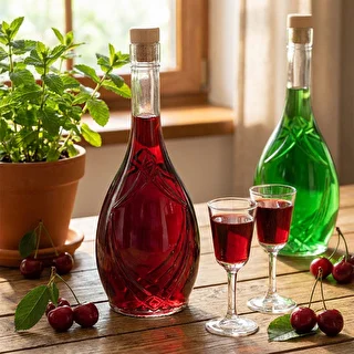 Dekorflasche ICONA 500 ml, mit Pilzkorken, 1 Stück – photo 6