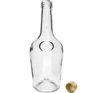 Flasche GLORIA 0,5 l, mit goldener Schraubkappe Ø 28 mm, 1 Stk. – photo 2