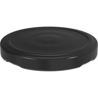 Schwarzer TO-Schraubdeckel Ø 53 mm (4 Laschen) – 10 Stück – photo 2