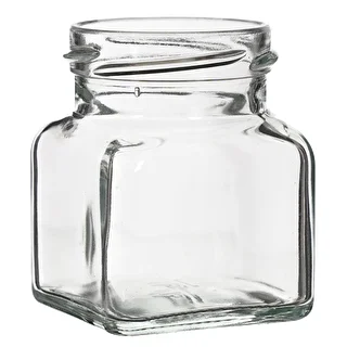 Quadratisches Twist-Off-Glas 120 ml, TO 53 (Ø 53 mm), mit Schraubdeckel – 6 Stück – photo 4