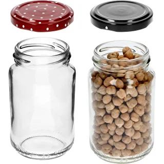 TO-Glas 190 ml mit farbigen Deckeln Ø 53 mm – 8 Stück – photo 7