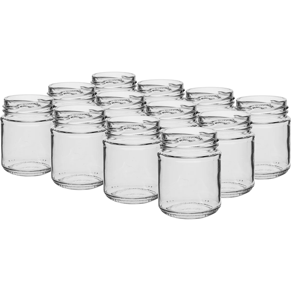 Twist-Off-Glas 212 ml, TO 66 – 12 Stück