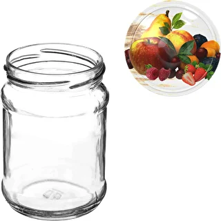 Twist-Off-Glas 250 ml (Viertelliter) mit Deckel Ø 66 – 6 Stück – photo 7