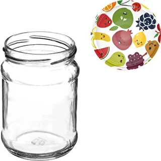Twist-Off-Glas 250 ml (Viertelliter) mit Deckel Ø 66 – 6 Stück – photo 9