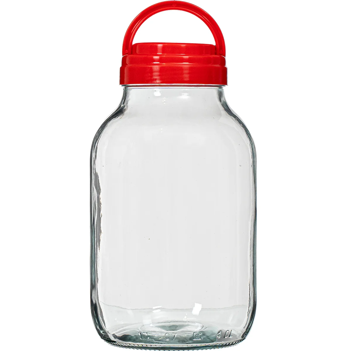 Twist-Off-Glas 4 l mit Deckel Ø 100 mm und Tragegriff