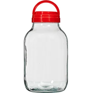 Twist-Off-Glas 4 l mit Deckel Ø 100 mm und Tragegriff
