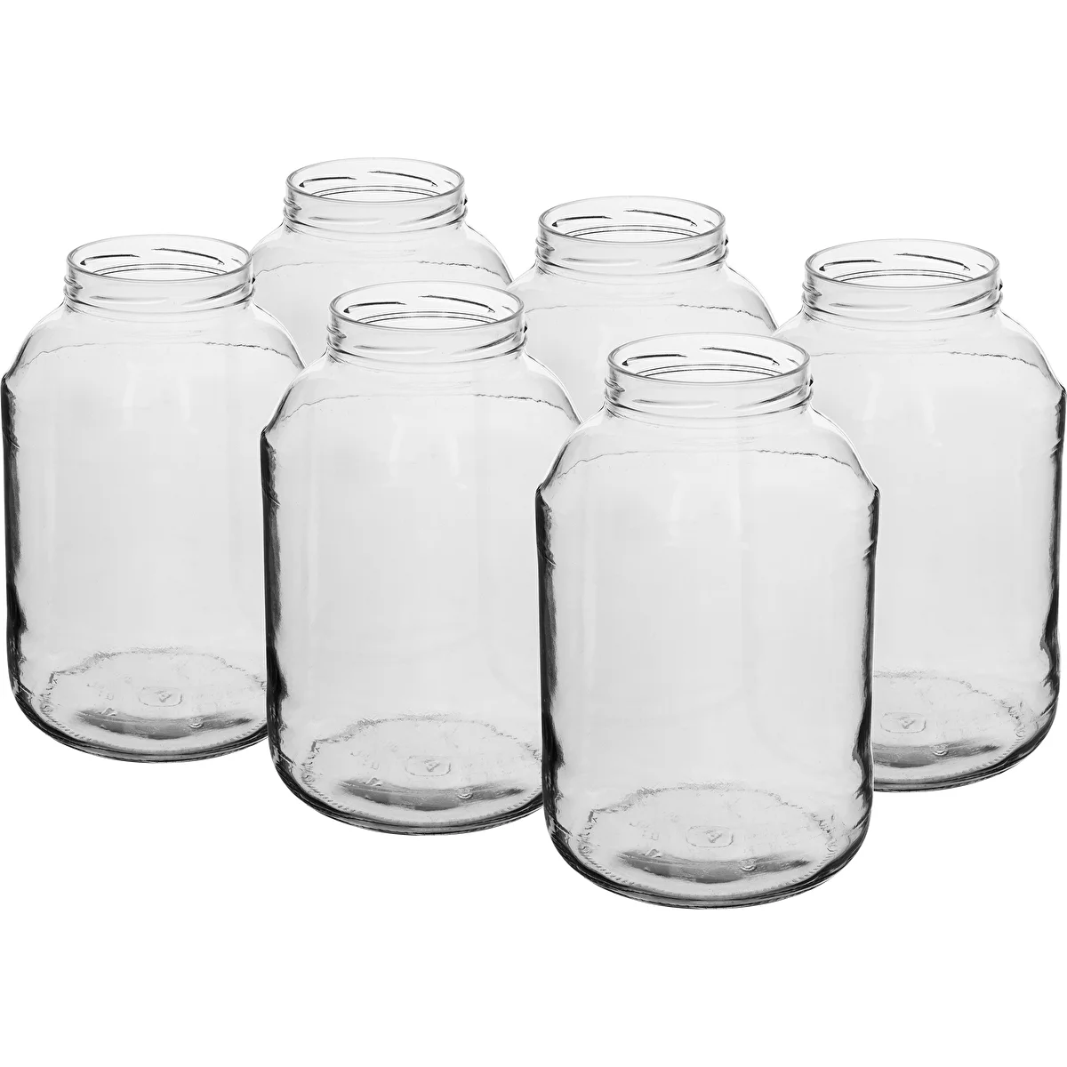 Einmachglas TO 4 L, Ø 100 mm, 6 Stück