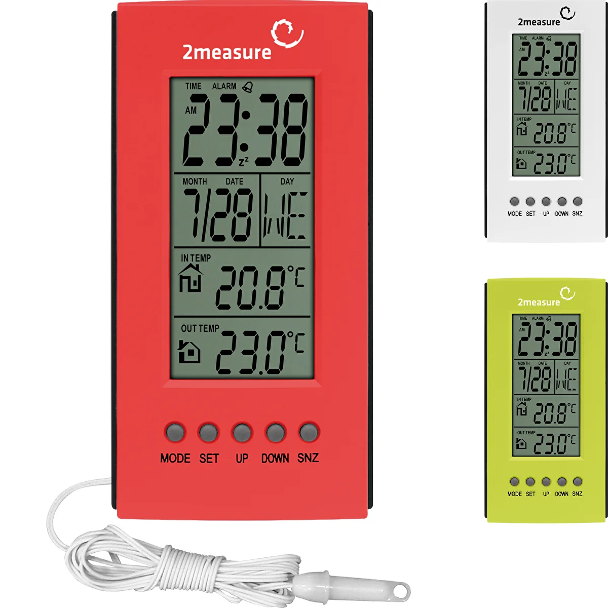Wetterstation – elektronisch, mit Fühler, Mix