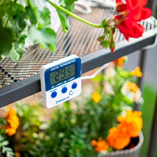 Wetterstation – elektronisch, mit Fühler, weiß – photo 7