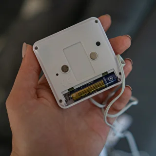 Wetterstation – elektronisch, mit Fühler, weiß – photo 9