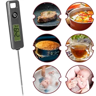 Elektronisches Küchenthermometer mit LCD-Anzeige (-50 °C bis +200 °C) – photo 6
