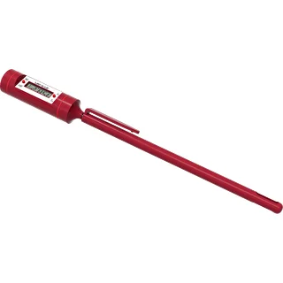 Elektronisches Küchenthermometer, LCD (-20 °C bis +250 °C), rot – photo 2
