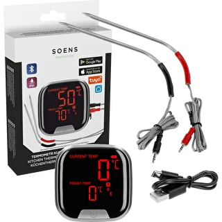 Küchenthermometer mit Bluetooth, 2 Sonden – photo 2