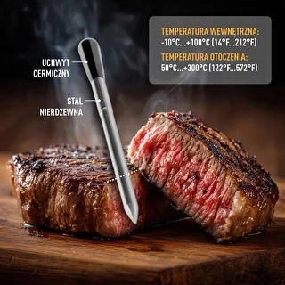 Küchenthermometer mit kabelloser Bluetooth-Sonde – photo 8