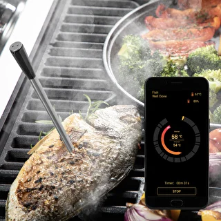 Küchenthermometer mit kabelloser Bluetooth-Sonde – photo 13