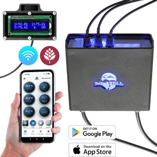 hawkSTILL Wi-Fi IQ Set – Destillationsthermometer mit Wi-Fi und Display