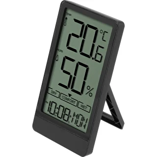 Elektronisches Raumthermometer von Soens, schwarz – photo 3