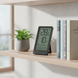 Elektronisches Raumthermometer von Soens, schwarz – photo 8