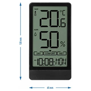 Elektronisches Raumthermometer von Soens, schwarz – photo 6