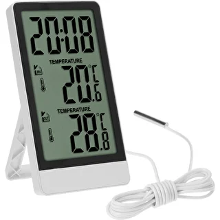 Elektronisches Thermometer von Soens – mit Kabelsonde, weiß