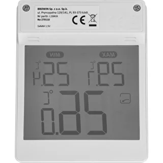Digitales Außenthermometer für die Fensterscheibe, selbstklebend, von Soens – photo 4